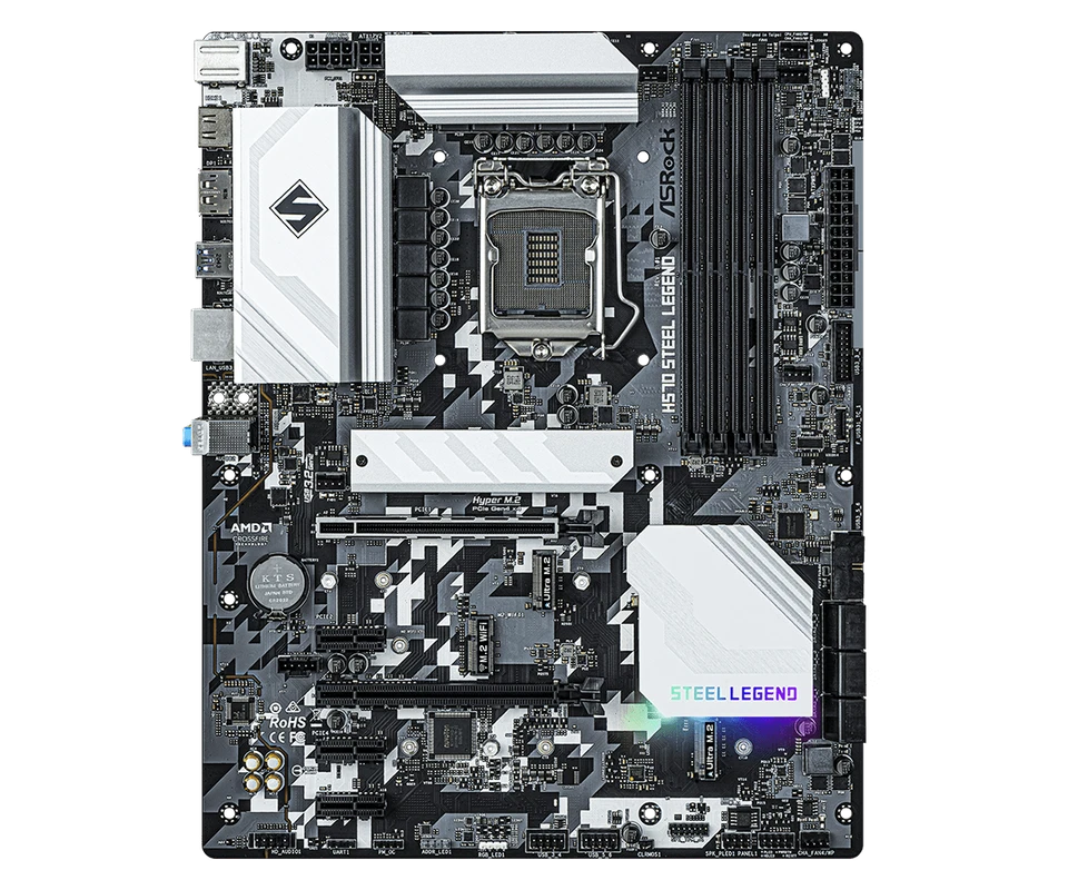 ASRock H570 Steel Legend ATX LGA1200 10ª/11ª Generación Intel Core DDR4 M.2 S... - Imagen 3 de 4