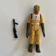 Vintage Kenner Star Wars Loose Bossk With Weapon 1980 Complete