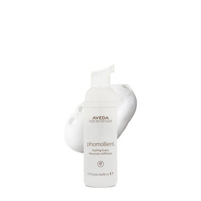 Aveda Phomollient Styling Foam Hair Mousse | 1.7 Fl Oz (Pack of 1), White