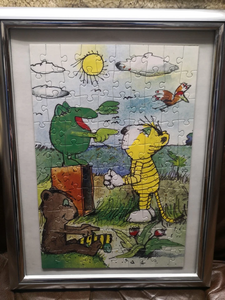 Janosch Kinderbilder im Bilderrahmen für Baby- & Kinderzimmer zu verkaufen - Bild 3 von 4