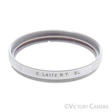 Leica E. Leitz NY 39mm Chrome SL Skylight Filter EXC-
