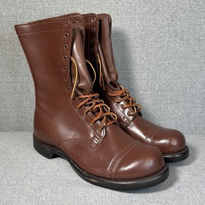 New Vintage Corcoran 1510 Historic Leather Jump Boots Men's 11 EE Brown USA Made
