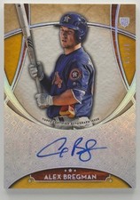 2017 Topps Five Star Alex Bregman Auto Gold /10 #FSA-ABR RC Houston Astros