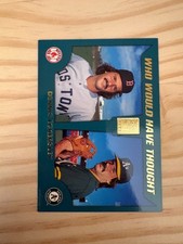 2001 Topps Traded Who Would Have Thought #WWHT10 Dennis Eckersley RED SOX / A'S