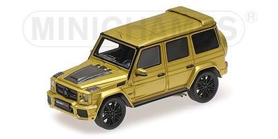 Minichamps 1:43 Brabus 850 6.0 Biturbo - yellow Widestar on basic MB AMG G63