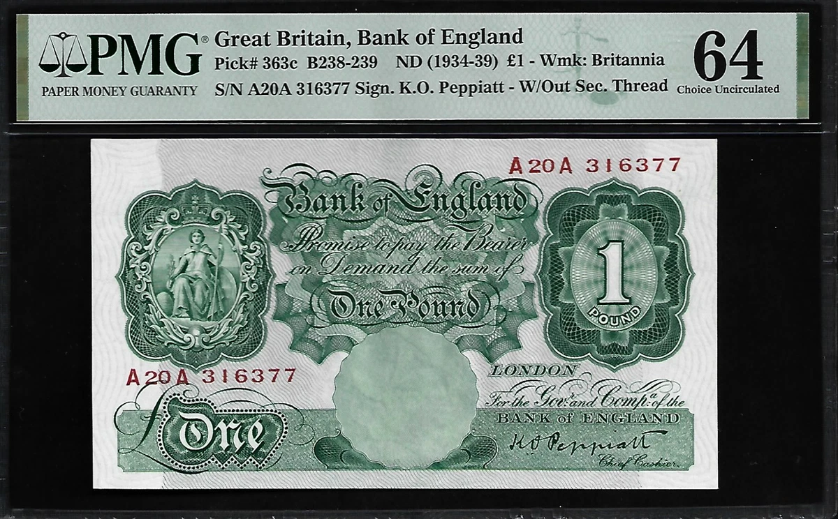 1934 年英国纸币| eBay
