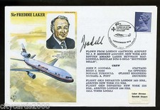 1979 RAF Historic Aviators (SP) Cover Sir Freddie Laker Crew Signed