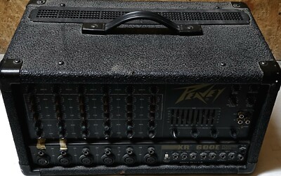 Peavey XR 600E TB Powered Mixer 6 Channel Amp Amplifier Tested