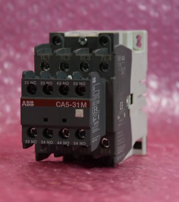 ABB Robotics Block Schütz AL26 Typ AL26-40-00 + Hilfskontakt  CA5-31M 