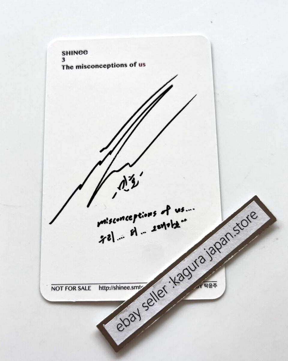 SHINee MINHO Chapter 1&2 The Misconceptions of Us Official
