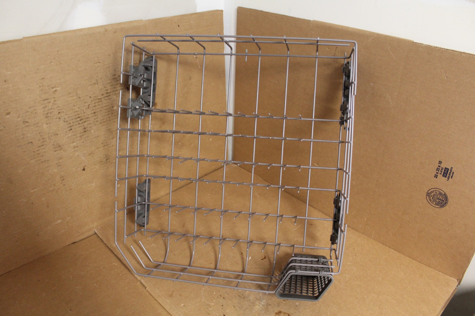 WHIRLPOOL DISHWASHER Bottom LOWER RACK W10728159 8519680 w/ BASKET WPW10473836 e WHIRLPOOL DISHWASHER Bottom LOWER RACK W10728159 8519680 w/ BASKET WPW10473836 e