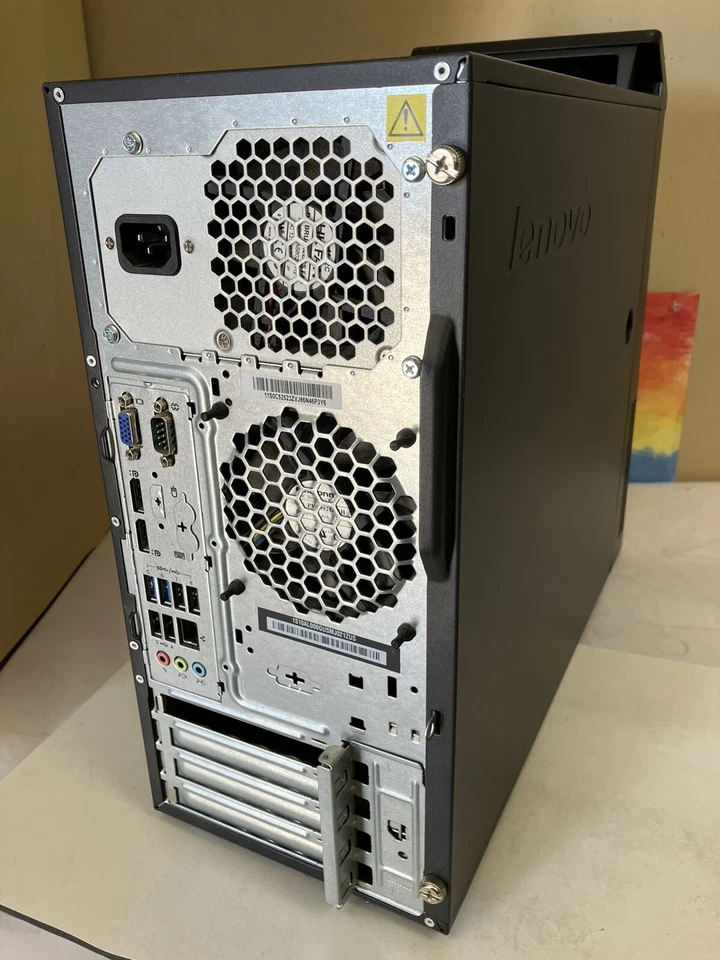 ~ Lenovo ThinkCentre M83 Core i7-4770 3.4GHz 8GB RAM 1TB HDD Win10 - Image 3 of 4