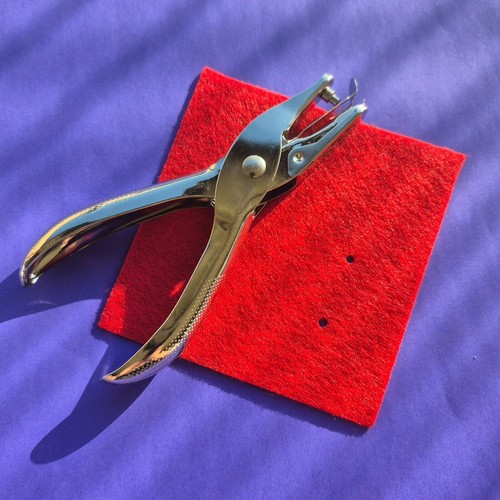 Metal Puncher Single Hole Puncher 2 sizes 3mm or 6mm Diameter Hole Punch Pliers - Bild 1 von 11