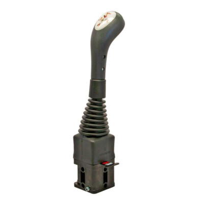 Bowdenzug Bedienhebel, ISO Kreuzhebel, Joystick mit zwei Tastern, Indemar