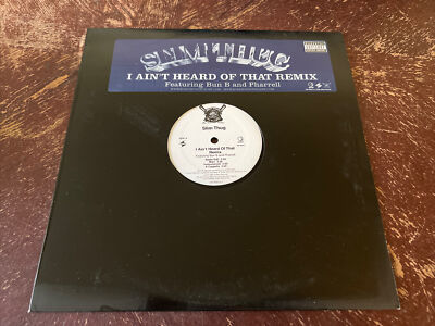 Slim Thug - I Ain't Heard Of That Remix - 12  Vinyl 2005