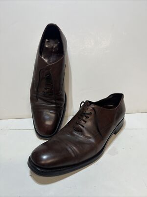 Banana Republic Cap Toe Oxford Brown Leather s-l400.jpg main image 3