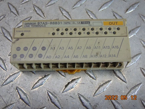 OMRON B7AS-R6B31 LINK TERMINALS - FREE SHIPPING