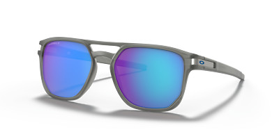Oakley Latch Beta Matte Grey Ink/Prizm Sapphr Iridium Polarized Men's Sunglasses