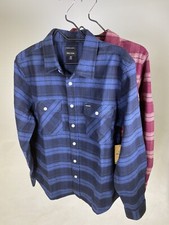 Brixton BOWERY L/S Stretch X Flannel Sizes S, M, L, XL, XXL - Various Colors-New