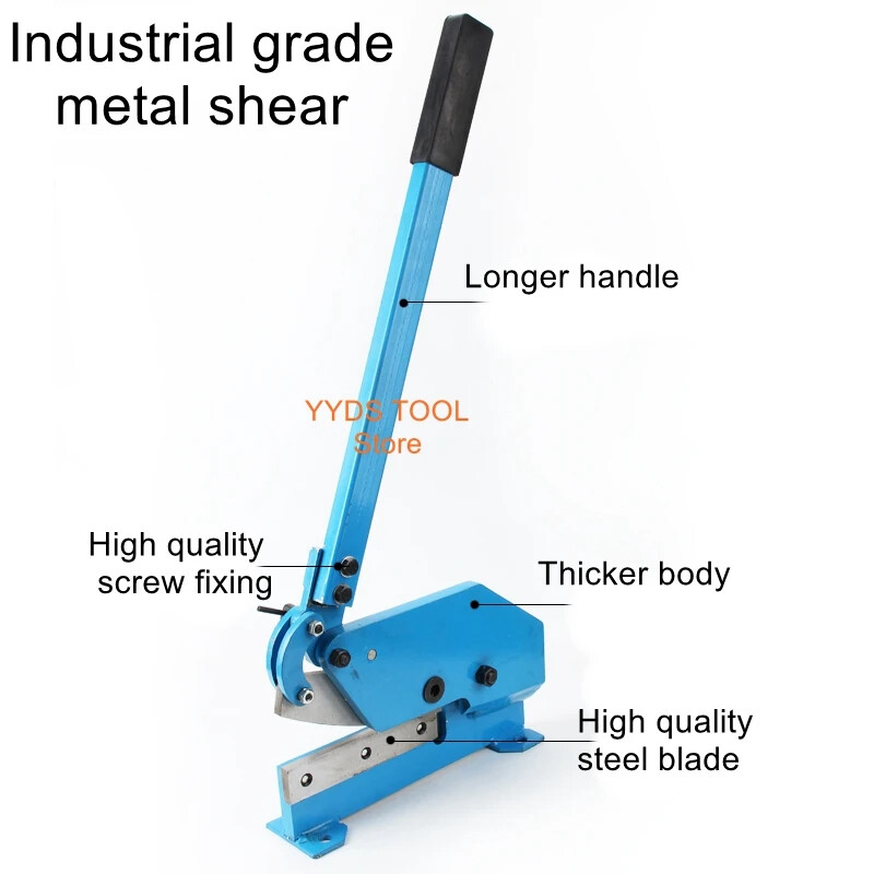 8-inch copper-iron-aluminum sheet steel guillotine stainless steel plate shear