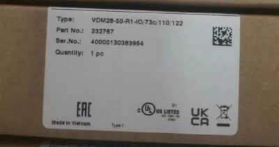 NEW Pepperl-Fuchs VDM28-50-R1-IO/73C/110/122 UPS Shipping