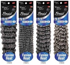 Foxy Silver KANEKALON SYNTHETIC CROCHET BRAID