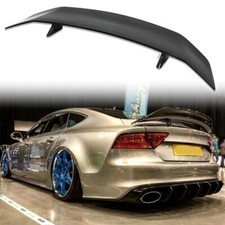 46 Gt Style Rear Trunk Spoiler Wing Racing Lip Glossy Black For Audi A7 S7 Rs7 46 Gt Style Rear Trunk Spoiler Wing Racing Lip Glossy Black For Audi A7 S7 Rs7