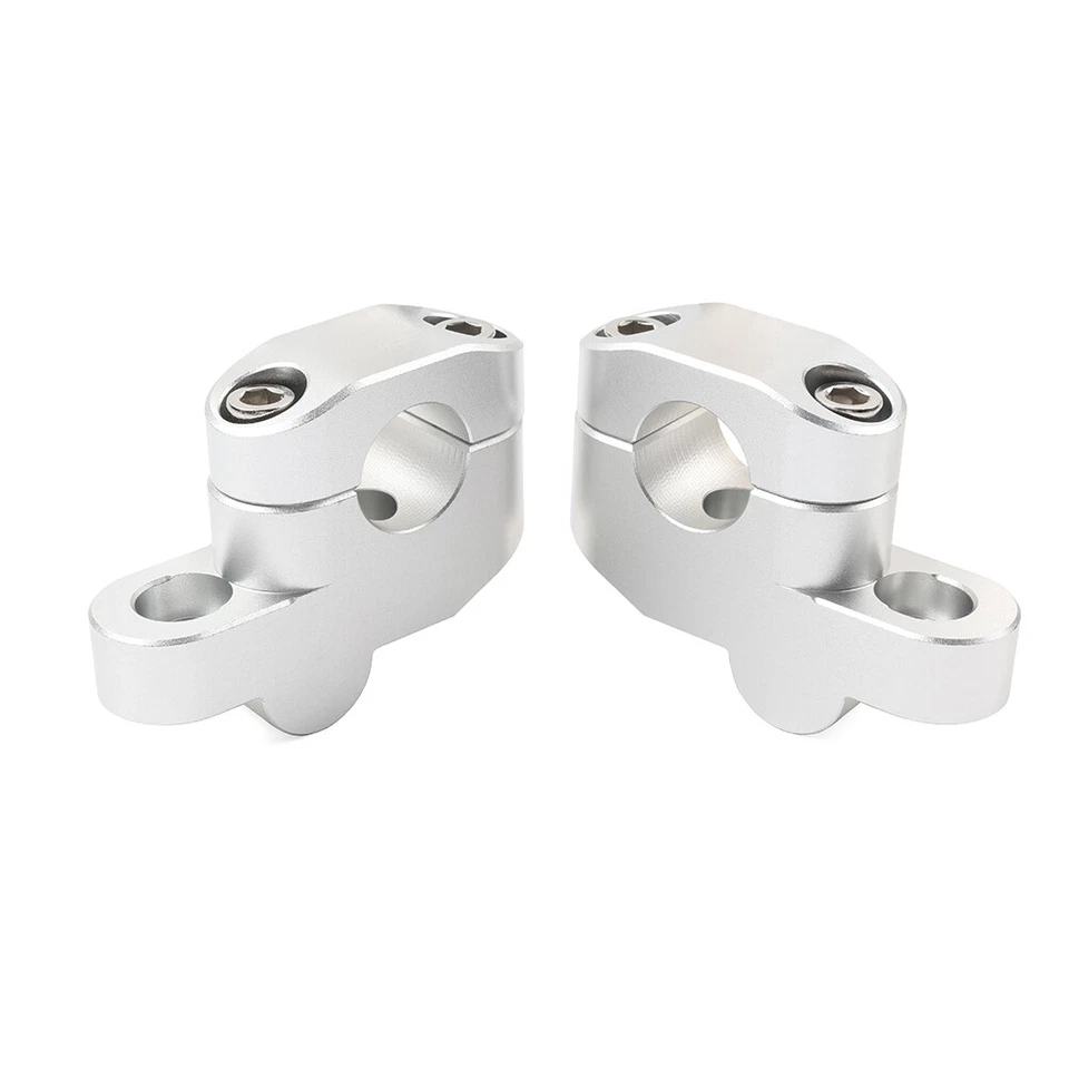 7/822mm Offset Handlebar Clamp Mount Riser For Suzuki For Yamaha For Kawasaki - Image 4 of 4