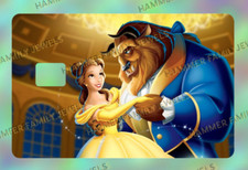 Beauty and the Beast Fan Art Card Decal 