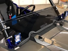 Double Ott Polaris RZR 900/1000(15-20), XP/Turbo(14-18) Half Windshield (Tinted)