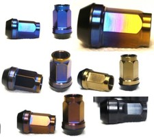 20x 12x1.5 12x1.25 12-20 Titanium Wheel Lug Lugs Nut Nuts Floating 60 17 20x 12x1.5 12x1.25 12-20 Titanium Wheel Lug Lugs Nut Nuts Floating 60 17