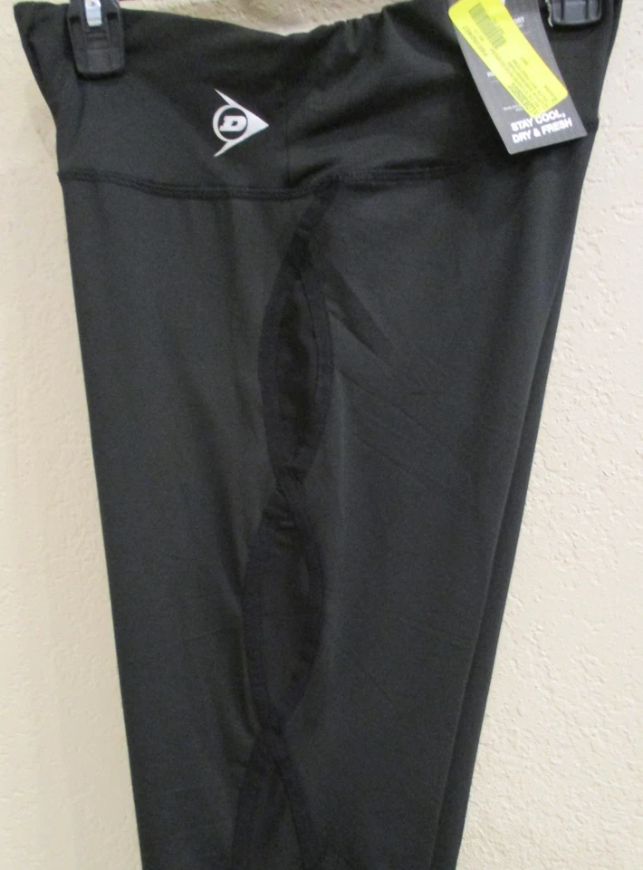 Dunlop Sport women's leggings mesh design sides comfort quickdry Large NWT - Image 4 of 4