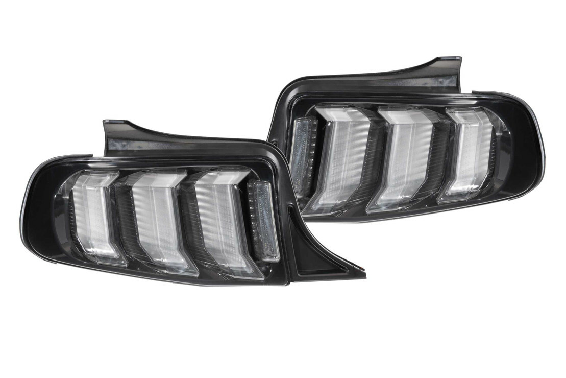 フォード　マスタング　テールライト　Morimoto XB Morimoto XB LED Facelift Tail Lights Smoked Plug And Play For 13