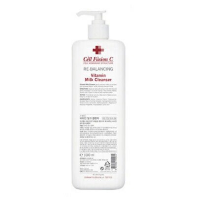 Cell Fusion C Vitamin Milch Reiniger Reinigungslotion Familiengröße 1000ml