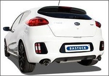 Bastuck Racing Anlage inkl. Kat-Ersatzrohr Kia Pro Ceed Ceed GT 1.6 je 1 x 100mm Bastuck Racing Anlage inkl. Kat-Ersatzrohr Kia Pro Ceed Ceed GT 1.6 je 1 x 100mm