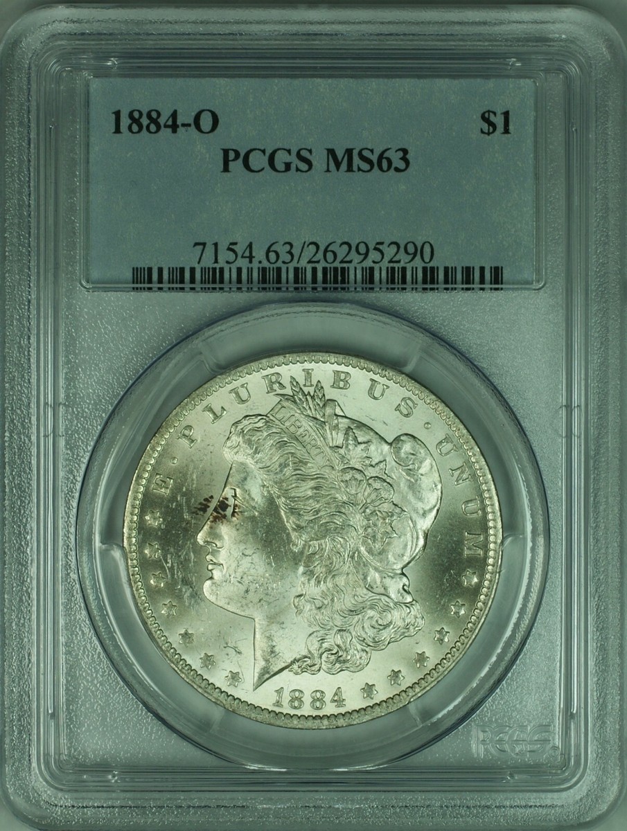 コレクション 1884-O Morgan Dollar PCGS MS63 1884-O Morgan Silver Dollar Coin $1 PCGS MS63 (32 J) | eBay