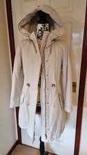 Massimo Dutti Studio Luxurious Real Feather Down Winter Coat With Removable Faux