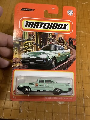 Matchbox 59 Dodge Coronet National Park Security police car | eBay