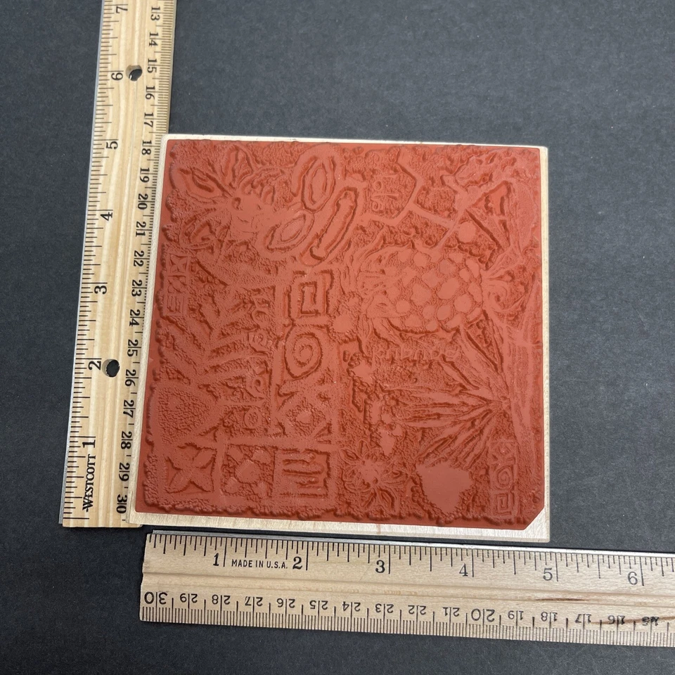 Sello de goma grande Club Scrap Hawaii edición limitada Foto 3 de 4