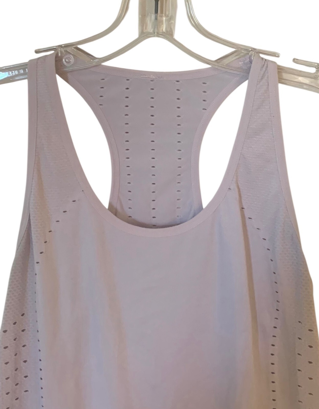 FABLETICS Solid Light Pink Seamless Breathable Ra… - image 2