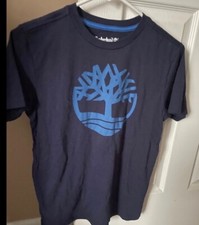 Timberland Kbec River Tree Tee youth size Large- navy