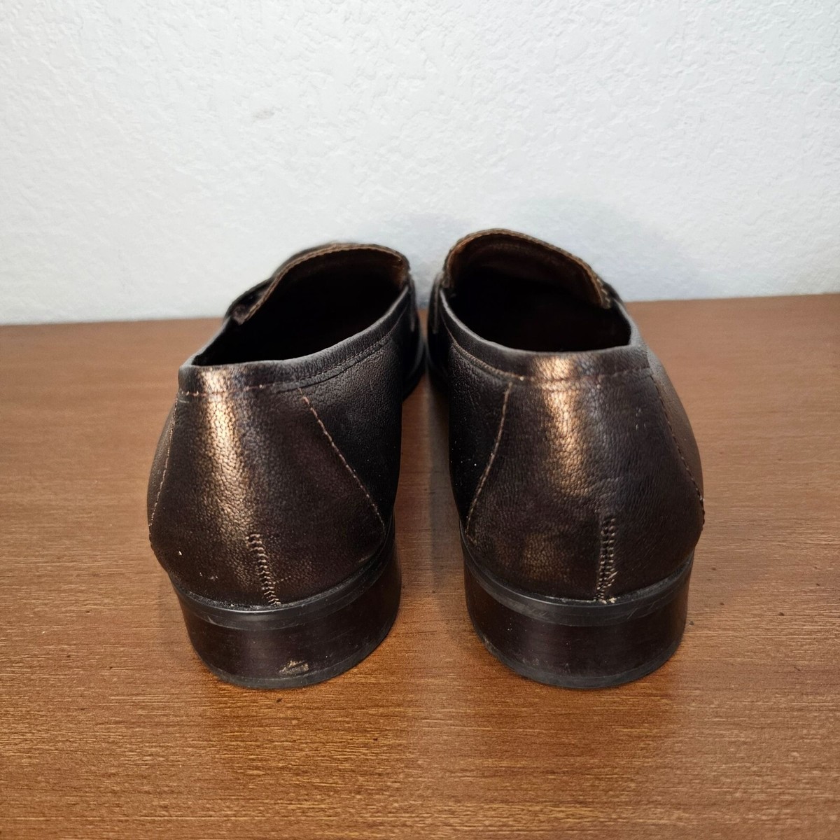Franco Sarto Men’s Black Leather Loafers Size 13 M | Classic Square Toe Dress... Franco Sarto Bocca Loafer - Free Shipping | DSW main image 4
