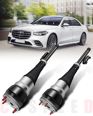 Rear Pair Air Suspension Spring Struts For Mercedes W222 S400 S450