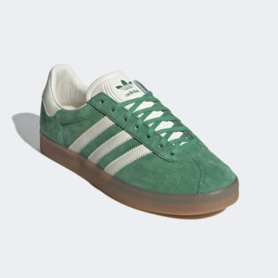 ■adidas■ Gazelle 85 Green Off White IH2214 Adidas Gazelle 85 Suede Shoes 'Preloved Green' - IH2214