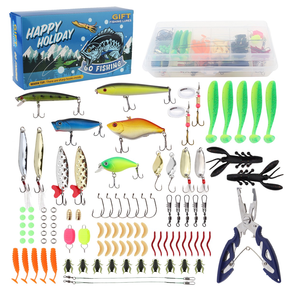 Walleye Tackle Walleye 101 Store 101pcs Fishing Lure Set Tackle