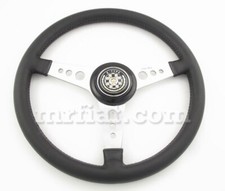 Jaguar Xke E-type Series 1 1.5 2 3 Oem Moto-lita 15 Leather Steering Wheel New