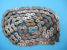 CATENA REGINA EXTRA 75 RECORD ORO ANNI 80 108 LINK - NUOVA VECCHIO STOCK - DA 5 A 8 VELOCITÀ