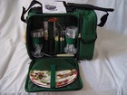Picnic Time "Cheeseheads" Malibu Insulated Cooler, Picnic Tote Hunter Green,  — photo 2
