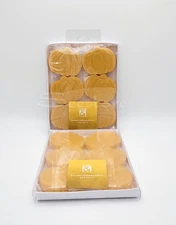 2 Pack Place & Time Golden Caramel Apple Scented Wax Melts - 12 Melts New