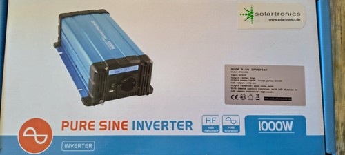 Solartronics FS 1000D convertidor/ Inverter 24V a 230V- 1000/2000 vatio - Imagen 2 de 2